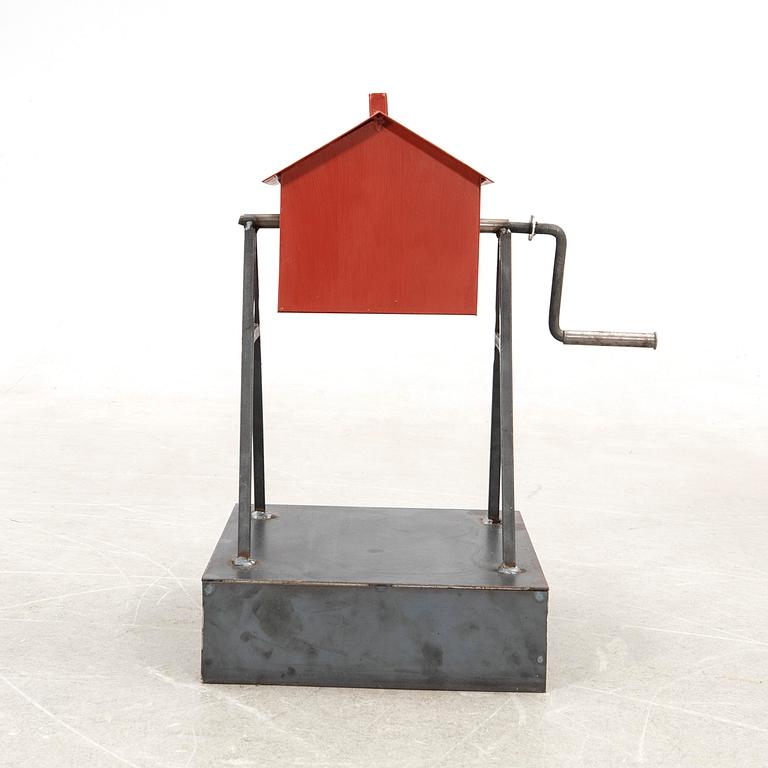 Peter Johansson, Skulptur, "Stuga", 2022.