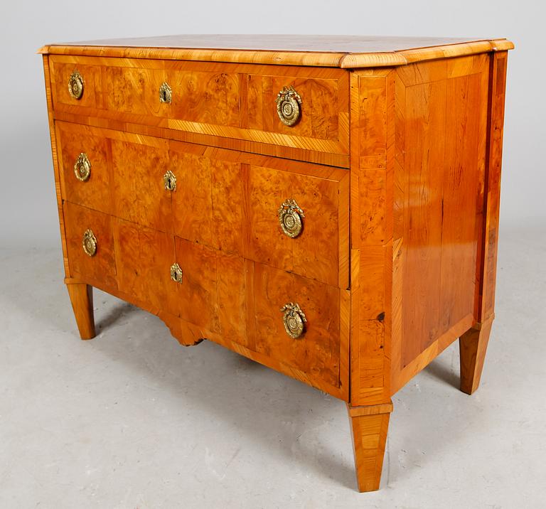 BYRÅ, sengustaviansk, 1700-/1800-tal.