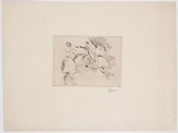 Sigrid Hjertén, Three figures dancing.