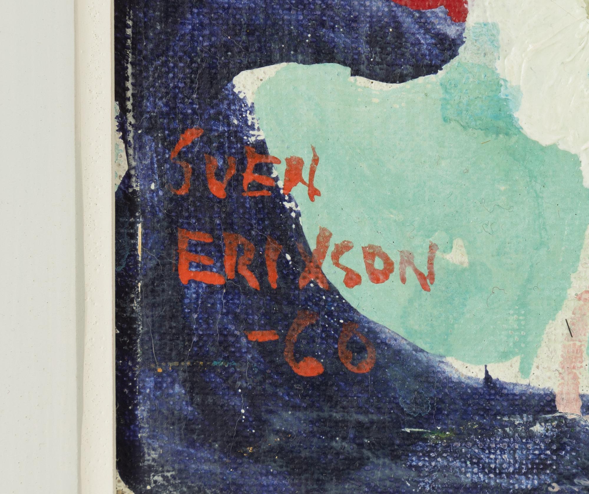 Sven X:et Erixson, oil on canvas, signed.