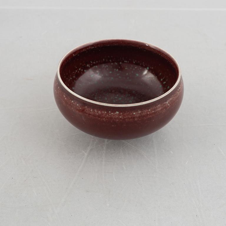 Berndt Friberg, skål, stengods, Gustavsbergs studio, 1959.