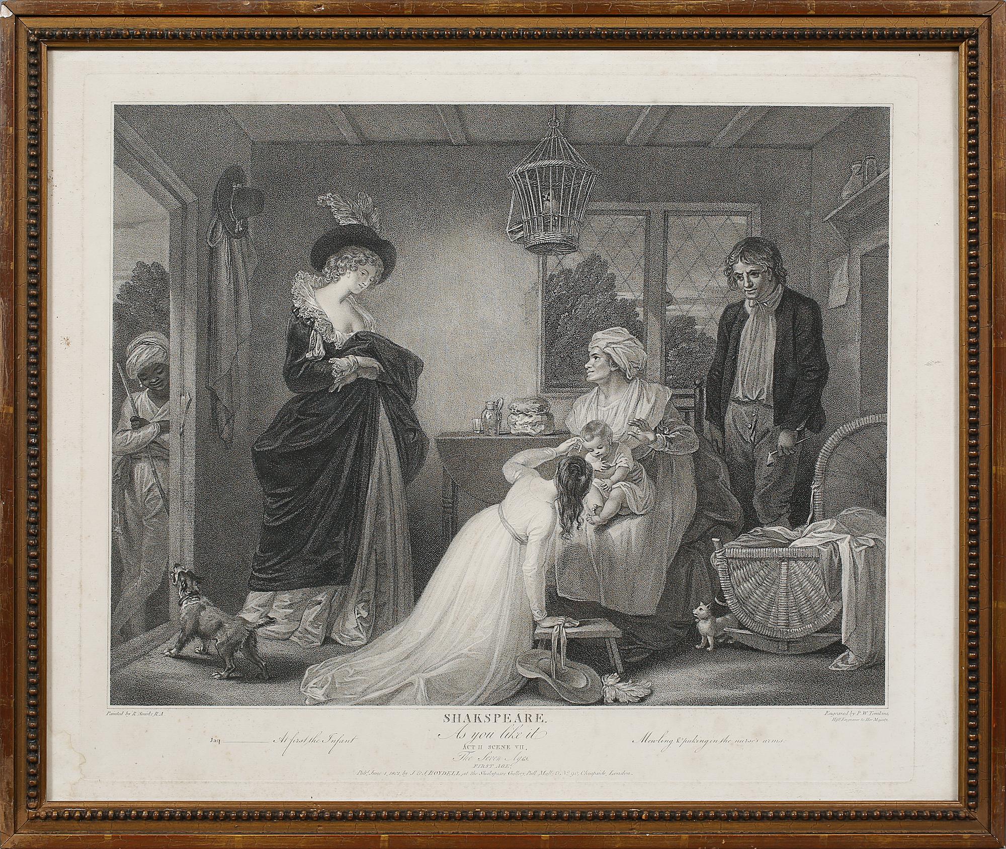 GRAFISKA BLAD, 2 st, 1800-tal.