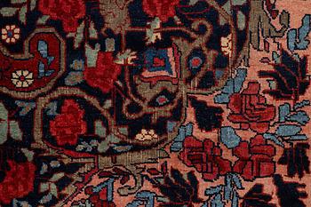 A semi-antique Bidjar carpet, c. 356 x 266 cm.