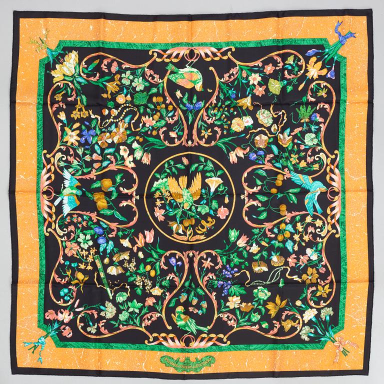 Hermès, scarf, "Pierres d'Orient et d'Occident".