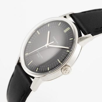 Omega, Seamaster 600, "Red Cross-Hair", wristwatch, 34 mm.