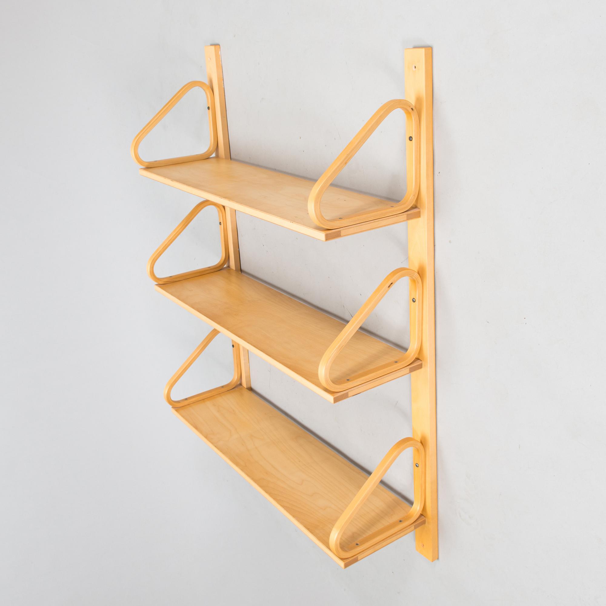 Alvar Aalto, vägghylla, 112B-3, Artek 1970-tal.
