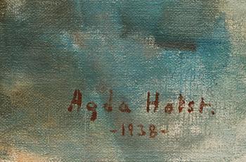 AGDA HOLST, olja på duk, sign o dat- 1938.