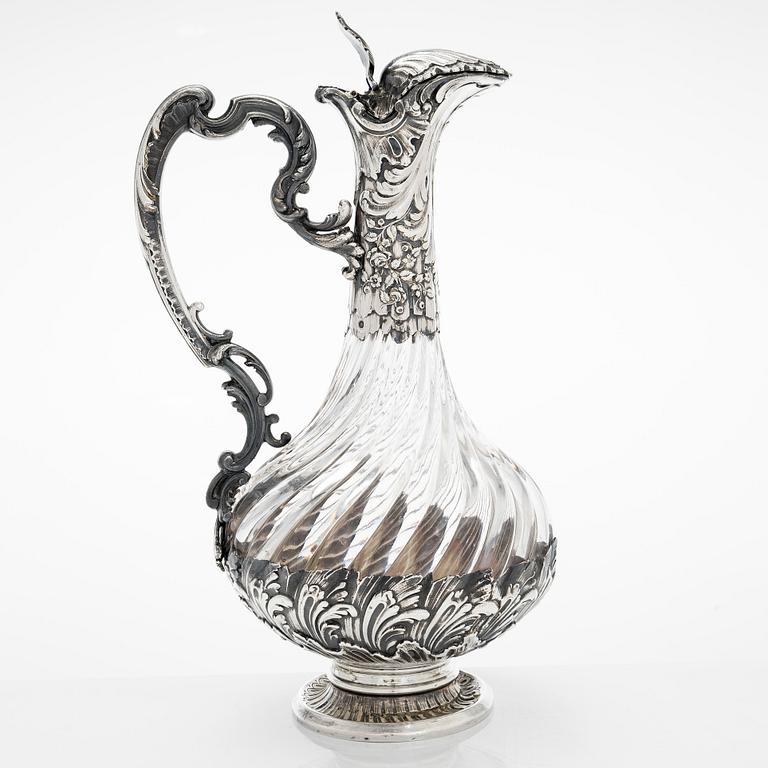 Labat François, Viinikannu, hopea, lasi, Pariisi Paris 1897-1920.