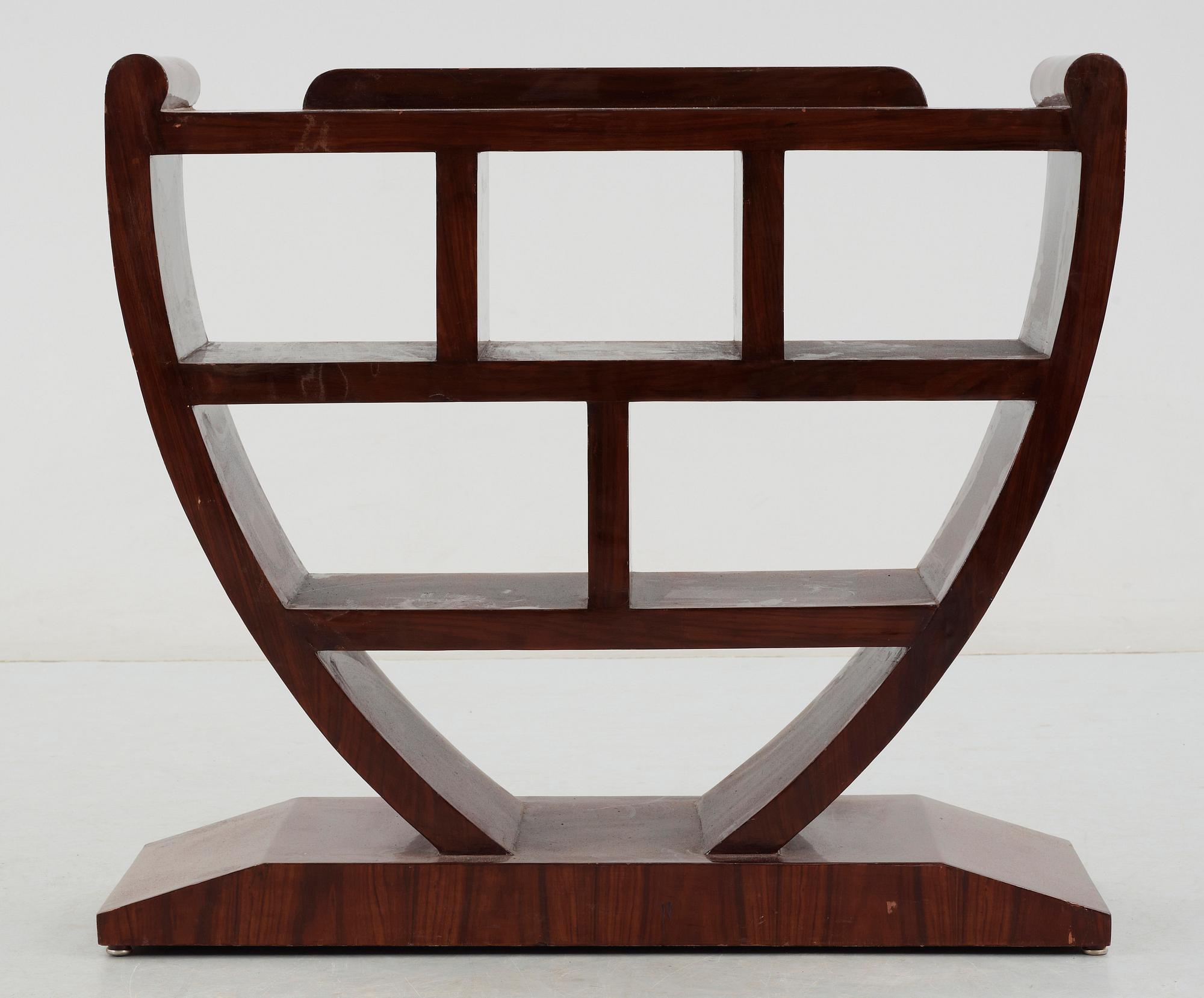 BOKHYLLA, art deco, 1930-tal.