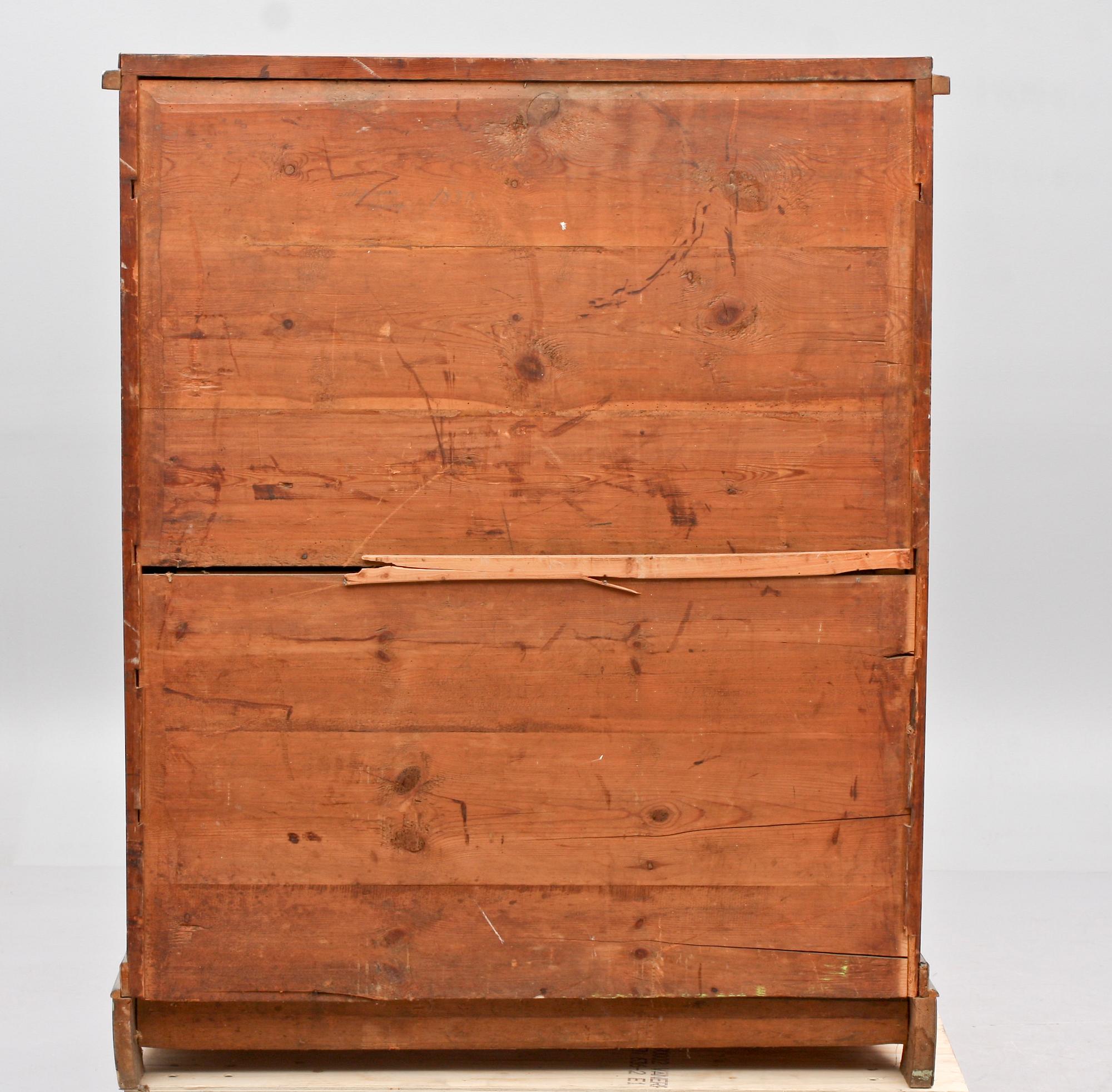 SKRIVBYRÅ, empire, 1800-talets mitt.