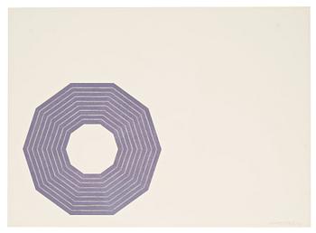 Frank Stella, "Purple Series" (3).