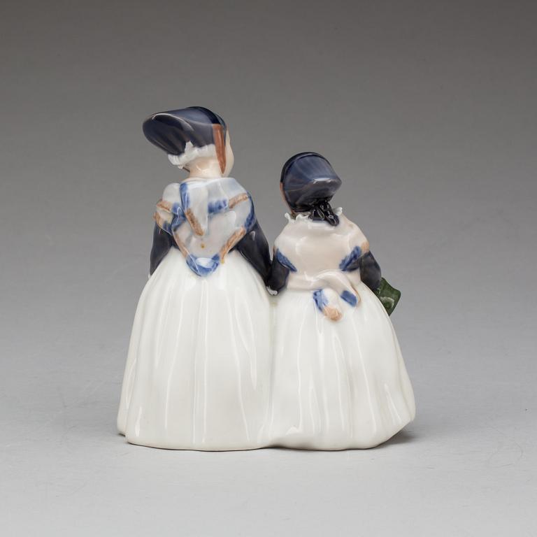 FIGURIN, porslin, Royal Copenhagen.