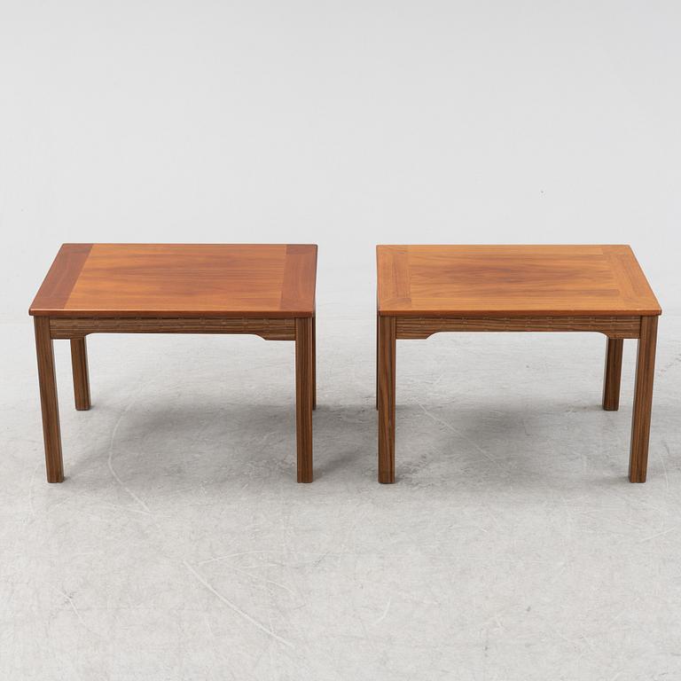 Sidobord, ett par, Alberts, Tibro, 1970-tal.