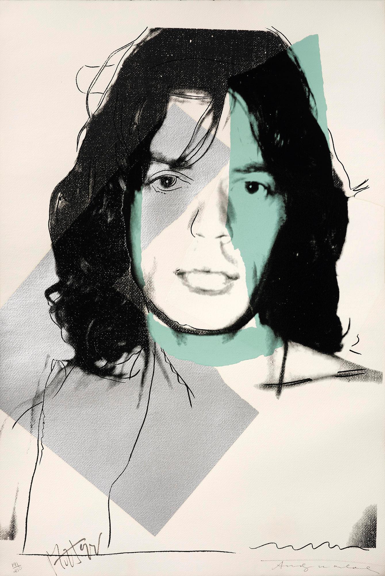 Andy Warhol, "Mick Jagger".