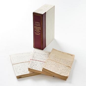 Tsar Alexander II (1818-1881) of Russia, collection of autograph letters to his mistress Princess Catherine Dolgorukova.