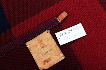 Gunilla Lagerbielke, gallerimatta, "arkad", Kasthall, ca 405 x 165 cm.