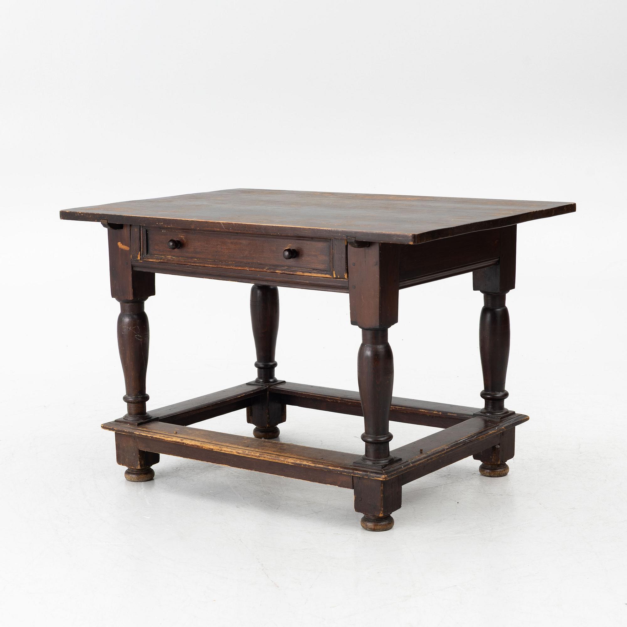 Table, from around 1900.