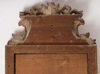 Spegel, av Johan Åkerblad (mästare i Stockholm 1758-99), Gustaviansk.