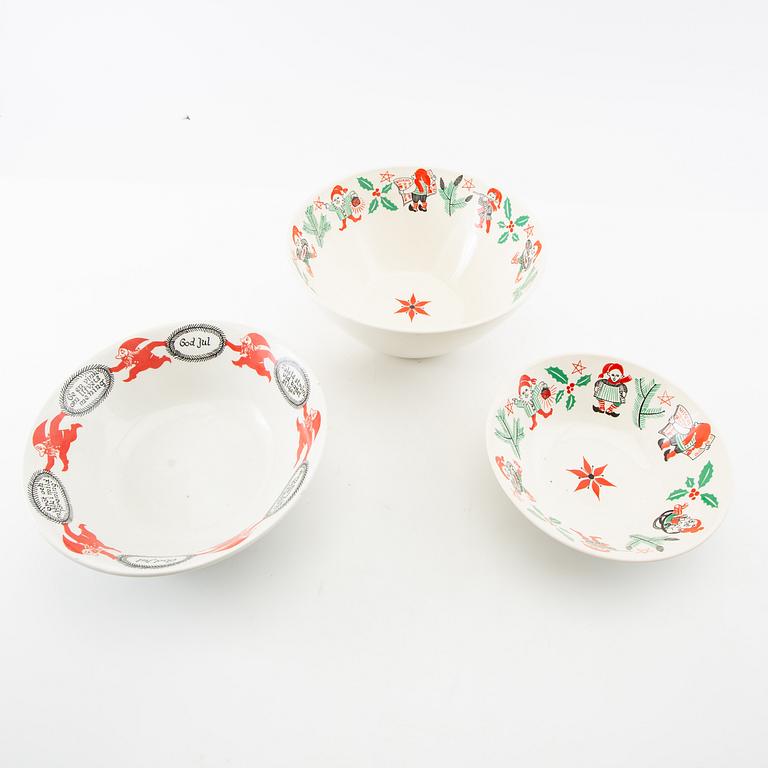 Service 18 + 4 dlr Stavangerflint Norway mid/second half of the 20th century porcelain.