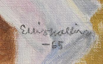 ELLIS WALLIN, olja på duk, sign o dat -65.