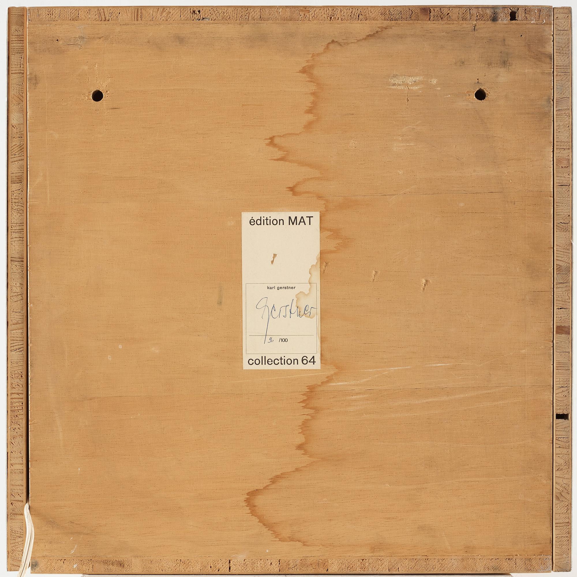 Karl Gerstner, "Optik Box".