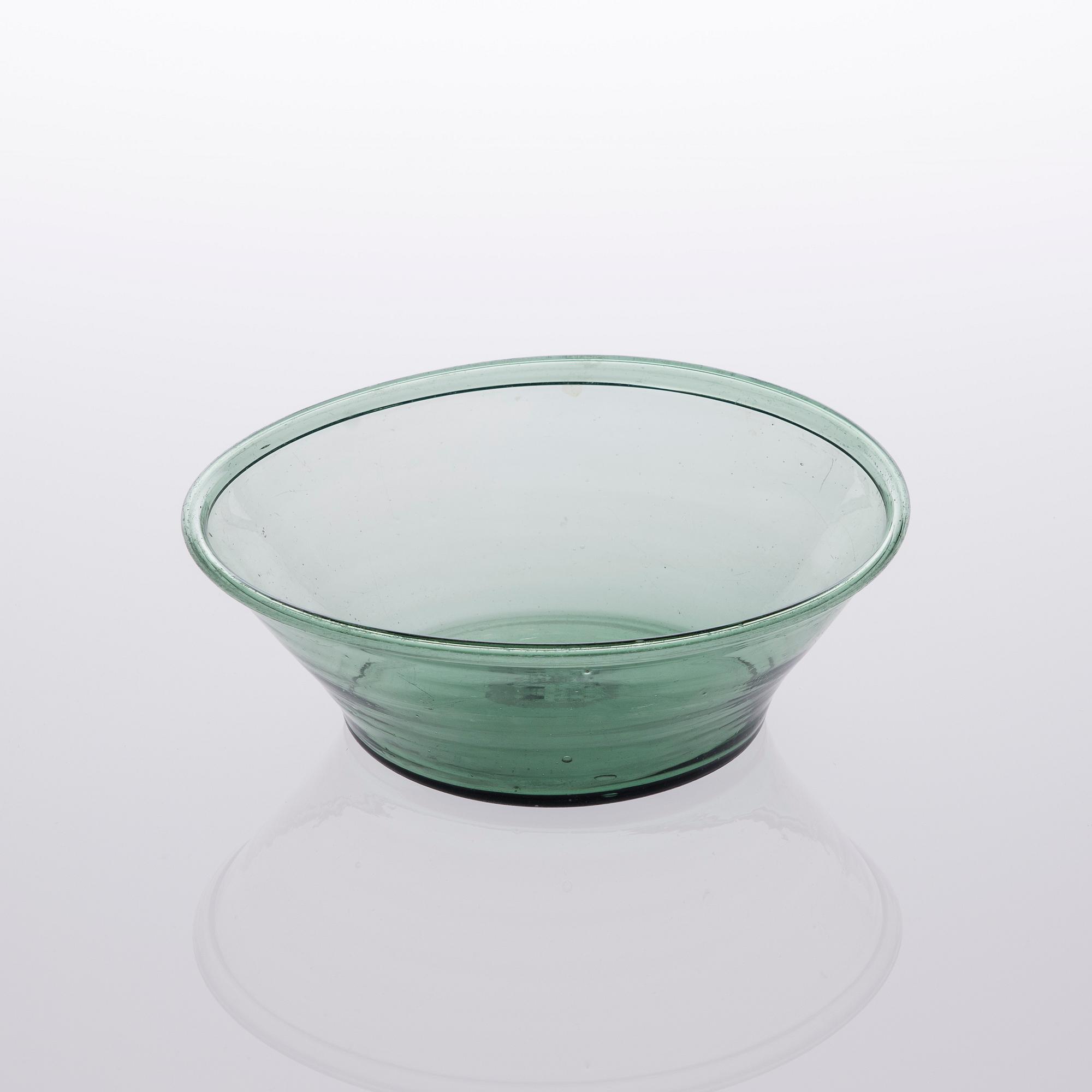 FILBUNKAR, 2 ST, glas, 1800-talets slut.