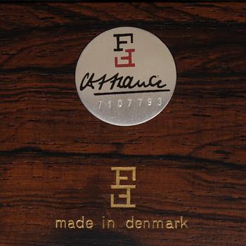 Finn Juhl, three 'Diplomat' armchairs, France & Son, Denmark, 1960's.