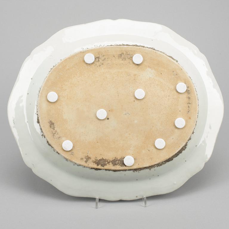 STEKFAT, porslin, Qing dynastin, Qianlong (1736-95).