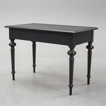 A painted desk, late 19th Century.