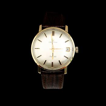 ARMBANDSUR, Certina, New art, guld på stål, 1960-/70-tal.