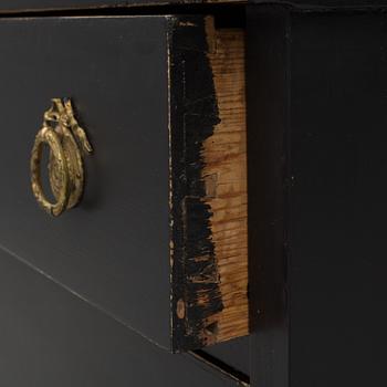 BYRÅ, gustaviansk stil, 1800-tal.