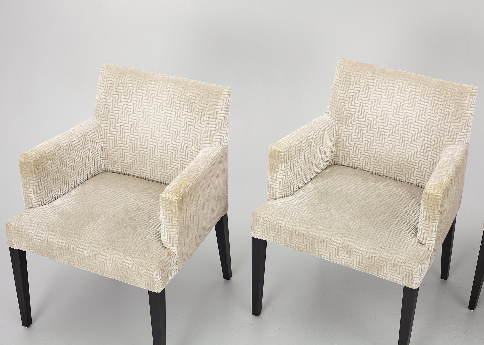 Andreu World, a set of ten contemporary chairs, 'Anna SO1406'.