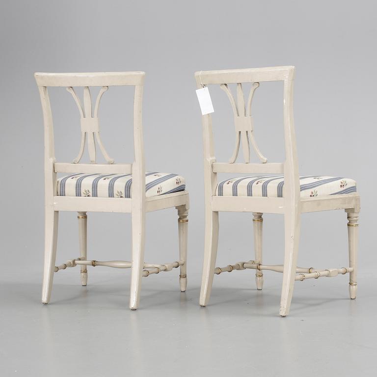 STOLAR, ett par, 1800-tal.