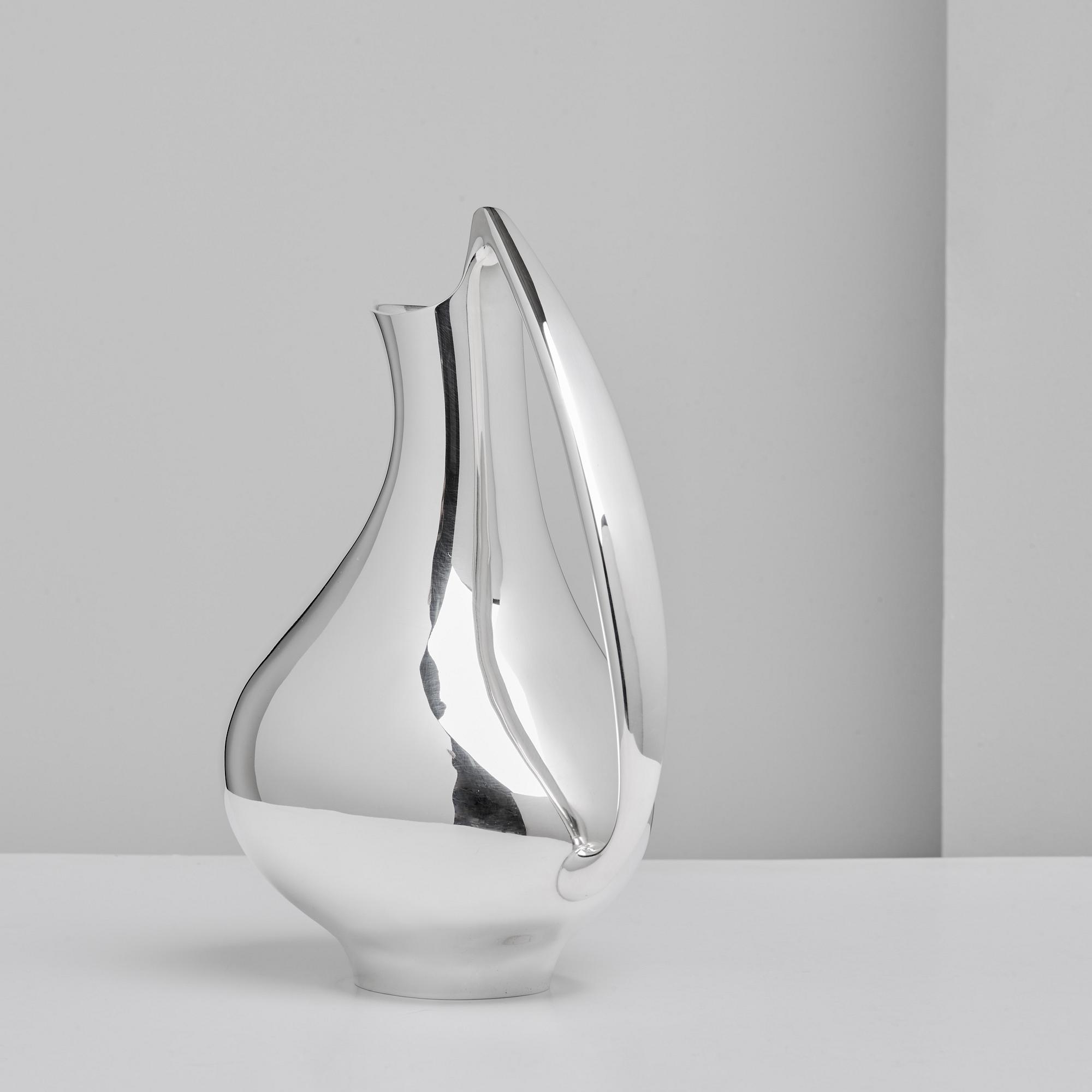 A Henning Koppel sterling pitcher, design nr 992, Georg Jensen, Denmark.