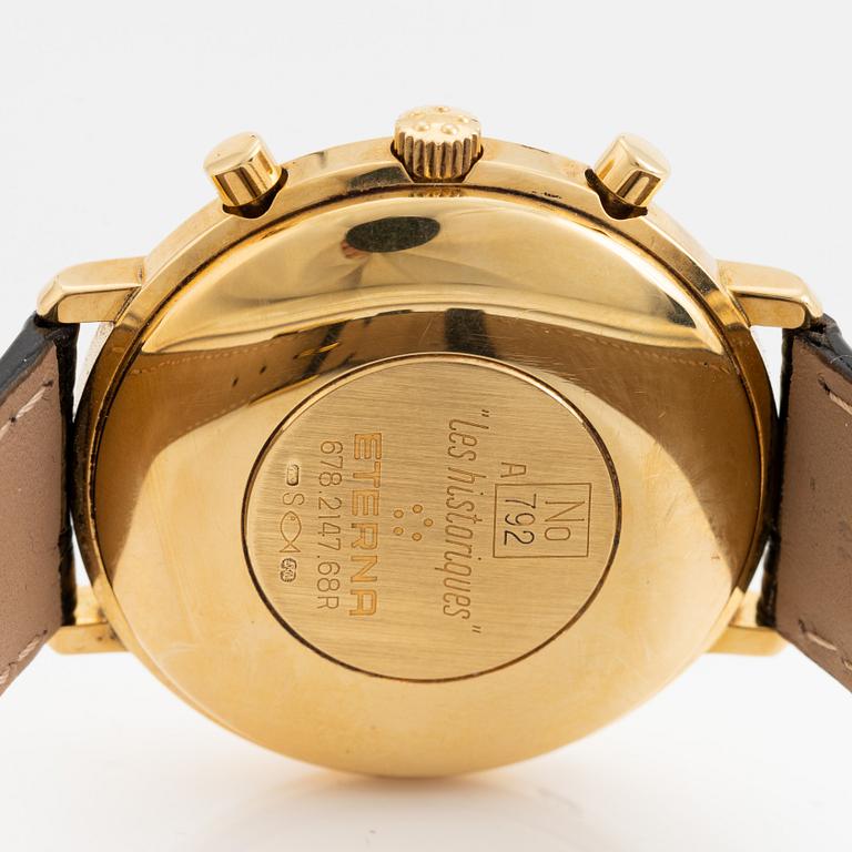 Eterna, Les Historiques, "Limited Edition", wristwatch, 37,5 mm.