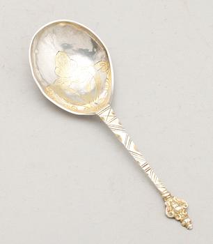 SUPSKED, silver, Henrik Norin, Norrköping 1730.