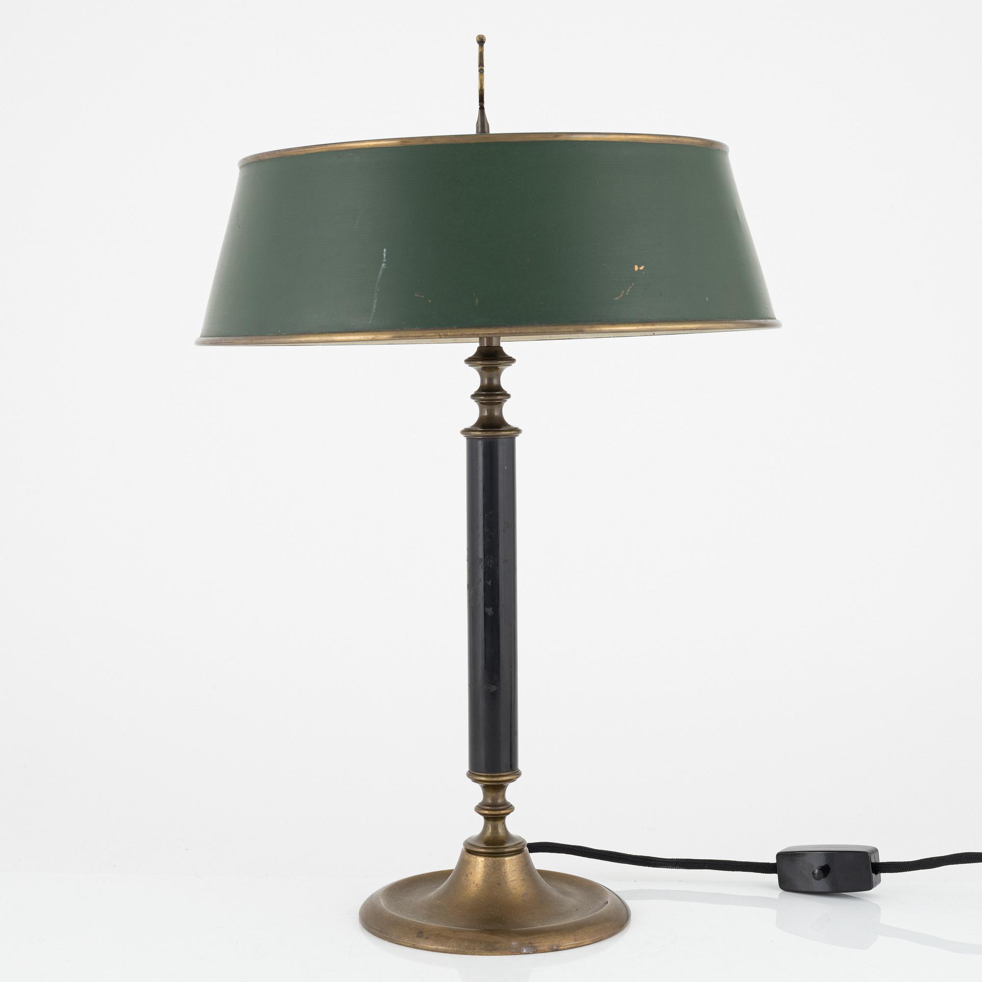 Melchior Wernstedt, bordslampa, modell "25760", Nordiska Kompaniet, 1920-tal.
