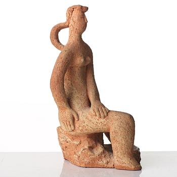 Mari Simmulson, a unique terracotta sculpture, Upsala-Ekeby, Sweden 1950's.