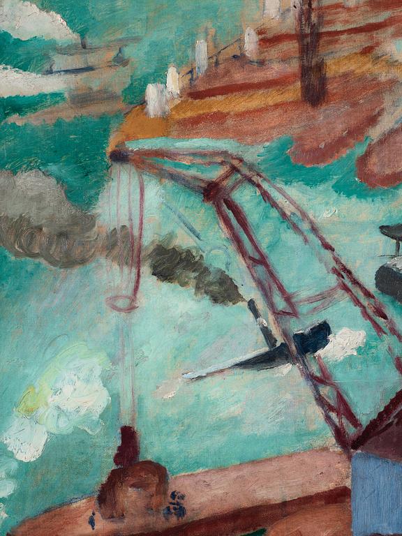 Sigrid Hjertén, "Utsikten från Katarinavägen".