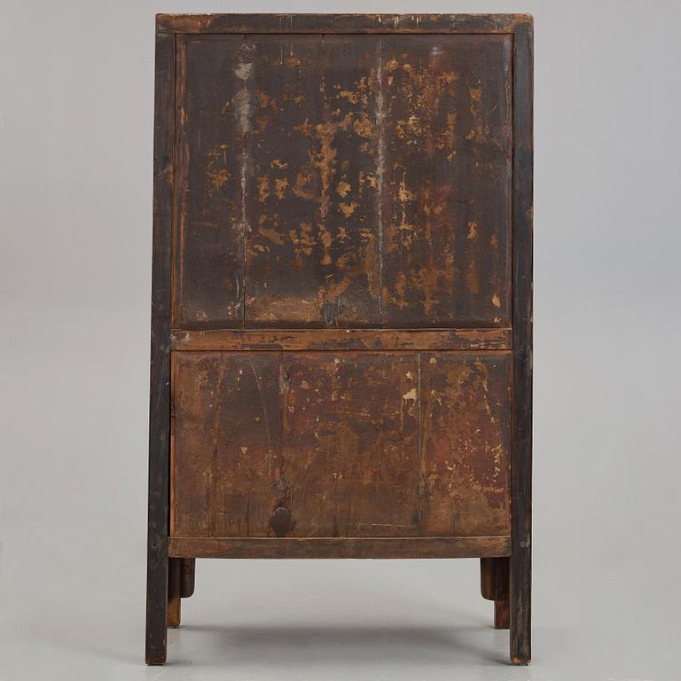 SKÅP, huanghuali fanerad, huamu och trä. Qingdynastin, 19th Century.