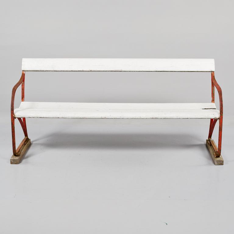 PARKBÄNK, Näfveqvarns bruk, 1900-tal.