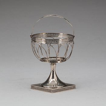 GALLERSKÅL, silver. Johan Patrik Ljungström(1808-1830), 1814 Uddevalla. Ca 180 gr.