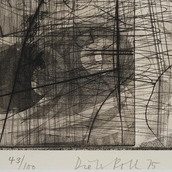 Dieter Roth, Utan titel ur: "Hommage aux Prix Nobel" (Nobelprismappen).