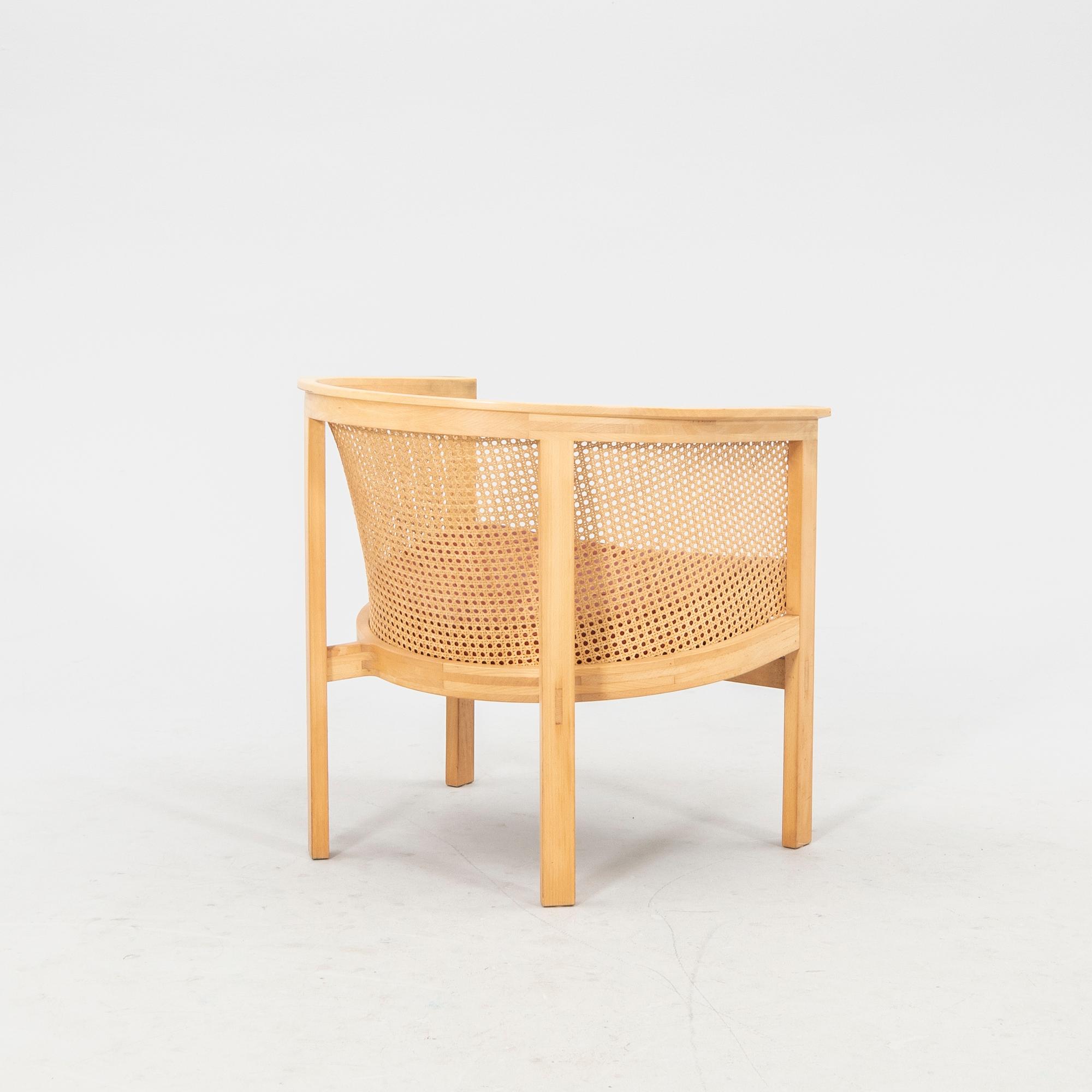 Rud Thygesen & Johnny Sörensen sofa and armchair "Kongeserien" late 20th century.