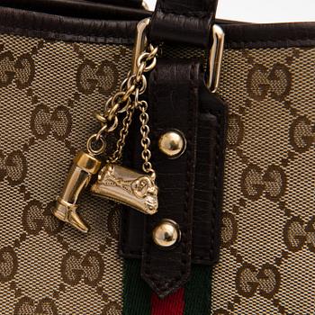 Guccissima Canvas Tote Bag.