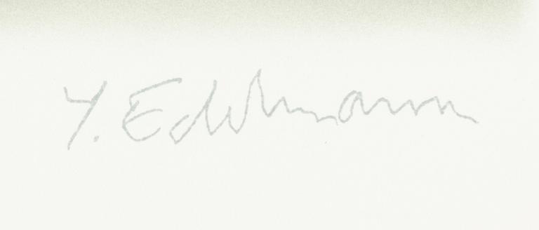 Yrjö Edelmann, "Stringed blue ocean".