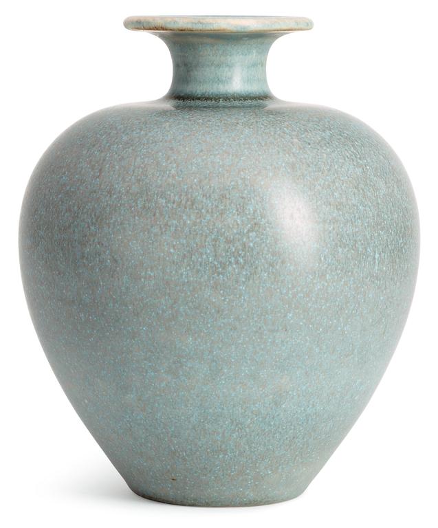 An Erich & Ingrid Triller stoneware vase, Tobo.