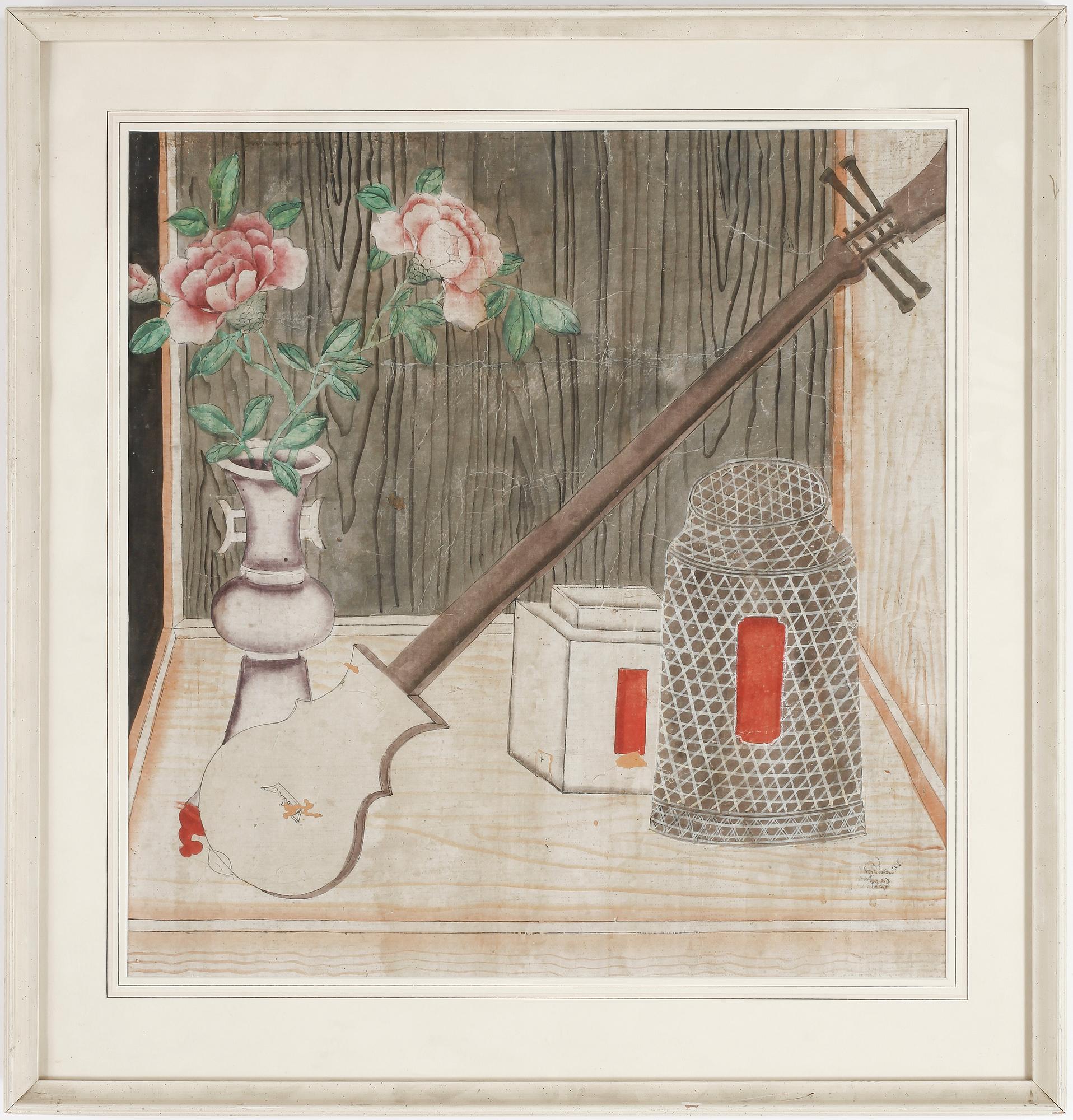 OKÄND KONSTNÄR, akvarell på papper, Kina, troligen 1800-tal.