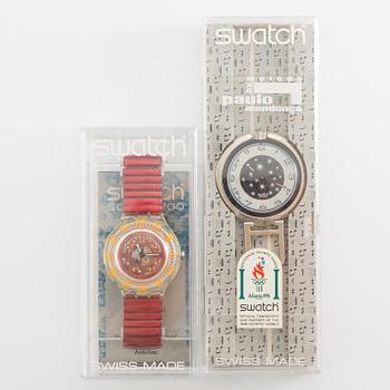 18 Swatch Watches, "No Reserve".