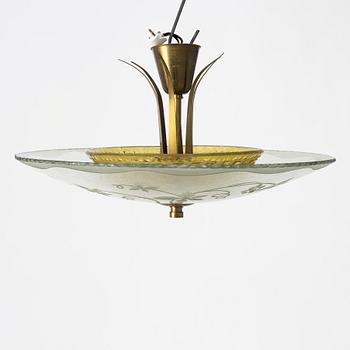 Ceiling lamp, first half of the 20th century.